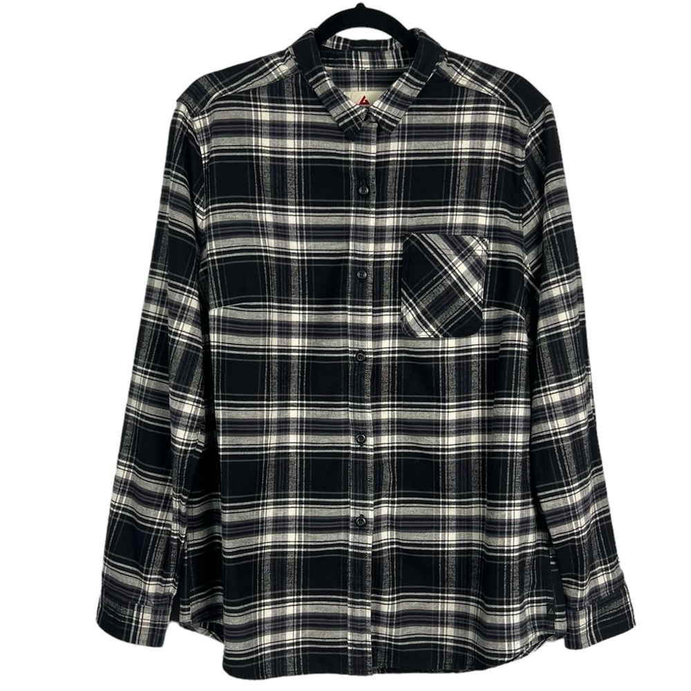 American Giant Woven Frontier Roughneck Flannel Plaid Size XL